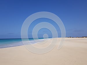 Santa Monica beach, Boa Vista, Cape Verde