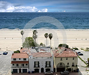 Santa Monica beach, California