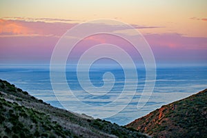 Santa Monica Mountains in Malibu, California