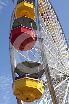 Santa Monica Pier Carnival Amusement Thrill Ride