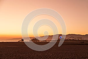 Santa Monica Pier Ferris wheel