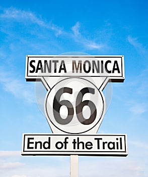 Santa Monica sign photo