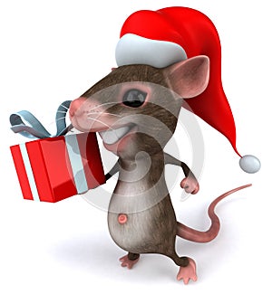 Santa mouse