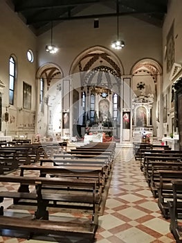 Santa maria dei servi church-padua-veneto-italy photo