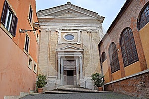 Church Santa Prisca in Rome, Italy photo
