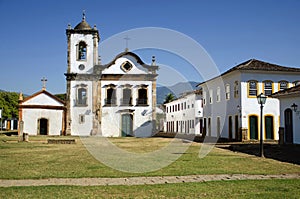 Santa Rita church in Paraty photo