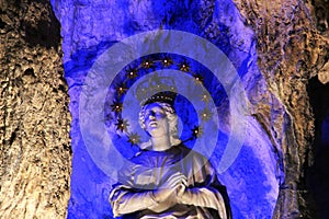 Santa rosalia statue, palermo photo