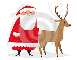 Santa & Rudolph