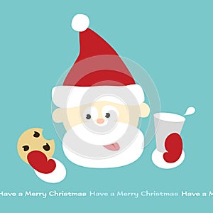 Santa's Milk and Cookie break