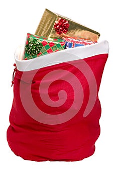 Papá noel bolsa 