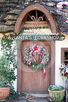 Santa's Workshop Door