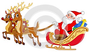 Santa sleigh