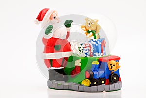 Santa Snow Globe