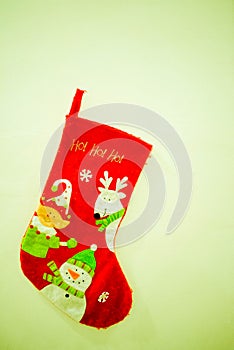 Santa socks for treats surprises