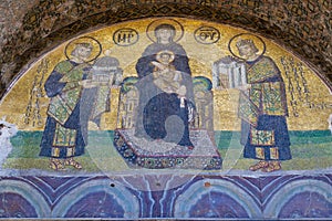 Santa Sophia, jewel of Byzantine art photo