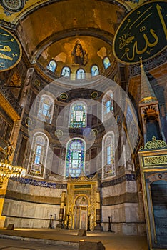 Santa Sophia, jewel of Byzantine art photo