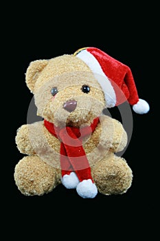 Santa teddy bear