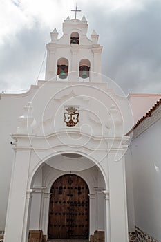 Santa Teresa church in Sucre, Boliv