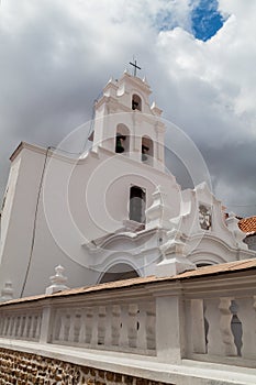 Santa Teresa church in Sucre, Boliv