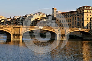 Santa Trinita Bridge in Florence