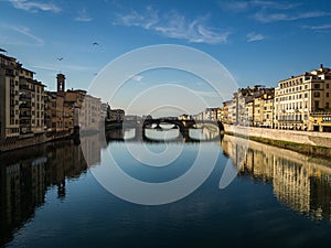 Santa Trinita Bridge, Florence, Italy