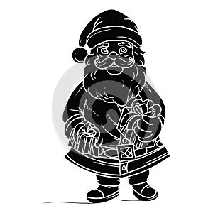 Santa vector.