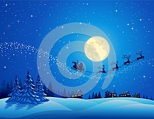 Santa Into the Winter Christmas Night 2