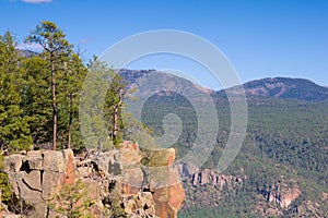 SantaFe National Forest Cliff