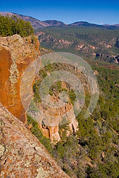 SantaFe National Forest Cliff photo