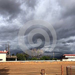 SantaFe skies beautiful view