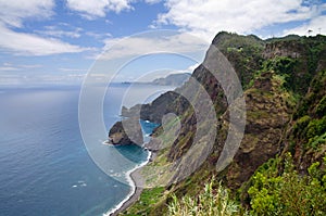 Santana coastline, Madeira photo
