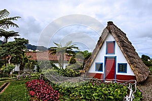 Santana village, Madeira island rural house, Portugal