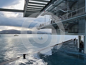 Santander Bay with Centro Botin