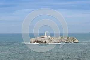Santander Coastline's Lighthouse.