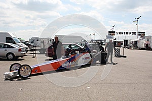 Santapod race course England