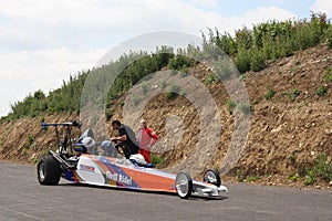 Santapod race course England