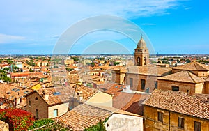 Santarcangelo di Romagna town - Italian cityscape photo