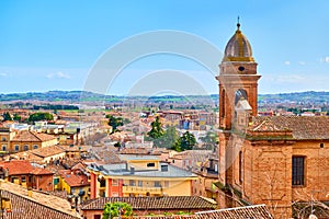 Santarcangelo di Romagna town in Italy