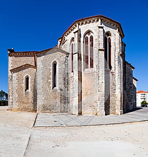 Santarem, Portugal. Apse exterior of the Igreja de Santa Clara Church