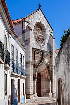 Santarem, Portugal. Igreja de Santo Agostinho da Graca church