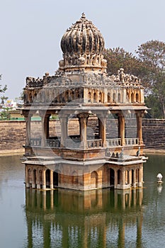 Santhebennur Pushkarini, Built by Hanumantappa Nayaka a local Palegar in 16th Century Devangere, Karnataka photo