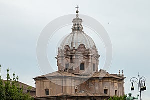 Santi Luca e Martina church in Rome