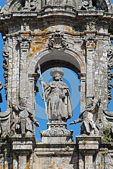 Santiago Apostle sculpture