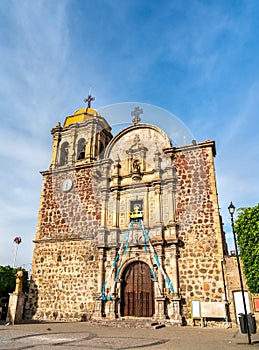 Santiago Apostol church in Tequila town, Mexico photo
