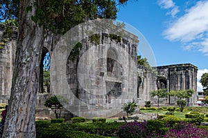 Santiago Apostol Parish Ruins in the city of Cartago, Costa Rica photo