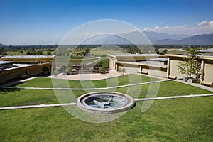 Santiago, Chile - 25 Nov, 2023: Haras de Pirque Vineyard and winery, near Santiago, Chile