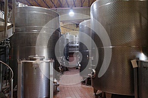 Santiago, Chile - 25 Nov, 2023: Haras de Pirque Vineyard and winery, near Santiago, Chile photo