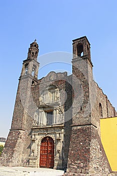 Santiago church in tlatelolco, mexico city photo