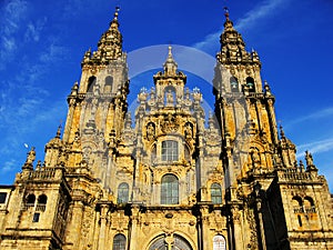Santiago compostela cathedral photo