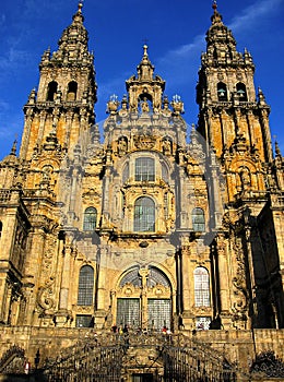 Santiago compostela cathedral photo